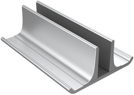 Laptop Telefoon Houder Verstelbare Verticale Stand Ruimtebesparend Desktop Beugel Pad Voor Apple Macbook Lenovo Yoga Notebook