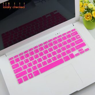 Laptop Voor Deffad Ag19 A3 A5 A6 A809G A810G Ultradunne Siliconen Toetsenbord Cover Beschermer Huid roos
