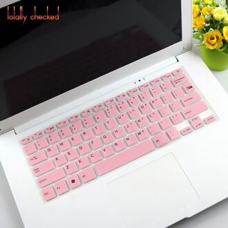 Laptop Voor Deffad Ag19 A3 A5 A6 A809G A810G Ultradunne Siliconen Toetsenbord Cover Beschermer Huid roze