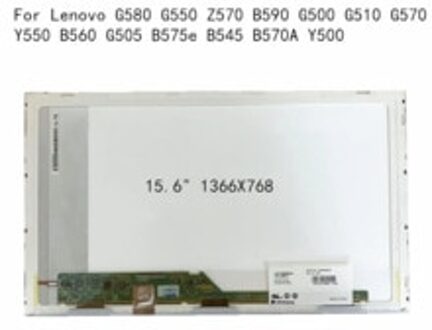 Laptop Voor Lenovo G580 G550 Z570 B590 G500 G510 G570 Y550 B560 G505 B575e B545 B570A Y500 Led Scherm wxga 1366X768