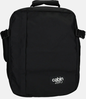 laptoprugzak 15 inch 28L absolute black Zwart