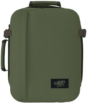 laptoprugzak 15 inch 28L georgian khaki Donkergroen