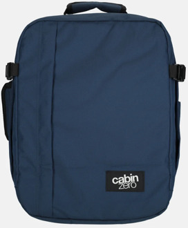 laptoprugzak 15 inch 28L navy Blauw