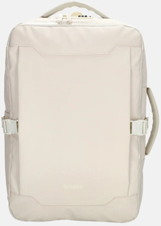 laptoprugzak 17 inch gebroken wit Beige