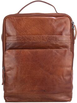 Laptoprugzak Bronco Leer - cognac