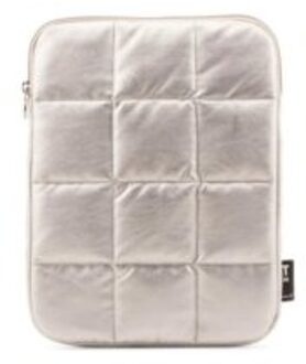 laptoptas, 13", senna puffy, zilver