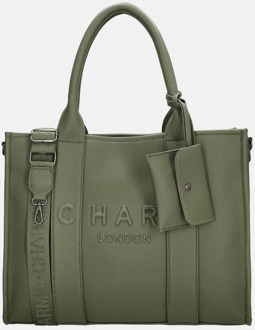 laptoptas 15 inch natuur groen