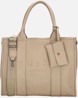 laptoptas 15 inch zand Beige