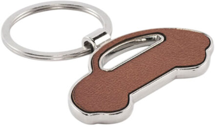 Lar auto sleutelhanger - maat One size Bruin