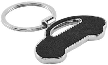 Lar auto sleutelhanger Zwart - One size