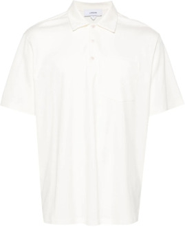 Lardini Polo Shirts Lardini , White , Heren - 2Xl,L,S