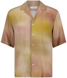 Lardini Short Sleeve Shirts Lardini , Brown , Heren - M