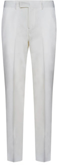 Lardini Suit Trousers Lardini , White , Heren - 2Xl,Xl,L,3Xl