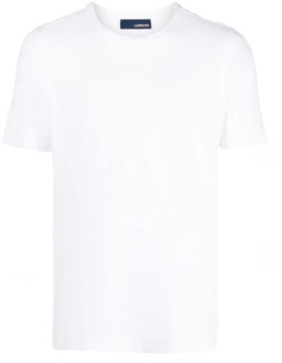 Lardini T-Shirts Lardini , White , Heren - 3XL