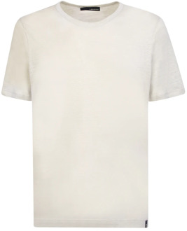 Lardini T-Shirts Lardini , White , Heren - Xl,M,3Xl