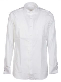 Lardini Witte Shirt Lardini , White , Heren - Xl,M,3Xl