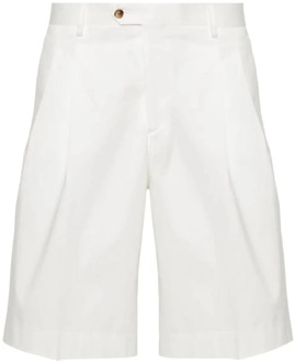 Lardini Witte Shorts Ss24 Lardini , White , Heren - Xl,L,M,S