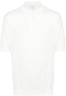 Lardini Witte T-shirts & Polos voor Mannen Lardini , White , Heren - L,M,S