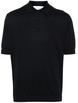 Lardini Zwarte T-shirts & Polos Ss24 Lardini , Black , Heren - L,M,S