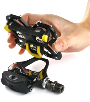 Large Bike Platform Adapters Road Bicycle Self-locking Pedal Cleats Bicycle Lock Plate For Pedal Cycling Lock Pedal Conversion