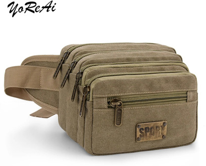 Large Capacity Waist Bags Mobile Phone Pockets Cashier Bag Fashion Shoulder Bag Breathable Crossbody Bags Outdoor Running Bag