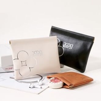 Large Makeup Bag - 3 Colors #Milky White