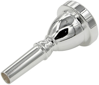 Large Mouth Large Holding Mouthpiece TUBA Mouthpiece Silver Plated Bass Large Mouthpiece