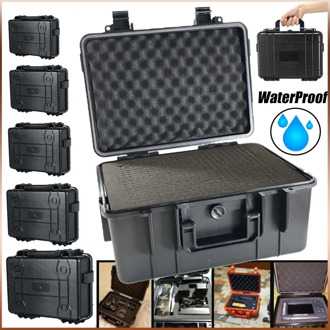 Large Size Tool Box Waterproof Impact Resistant Safety Case Suitcase Toolbox File Box Equipment Outdoor Box with Pre-cut Foam