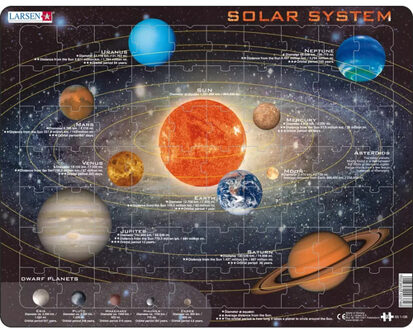 Larsen Maxi SS1 Vormpuzzel 70 stuk(s) Ruimte