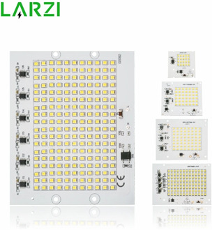 LARZI LED Chip Lamp 10W 20W 30W 50W 100W SMD2835 Light Beads AC 220V-240V Led Floodlight Outdoor Lighting Spotlight