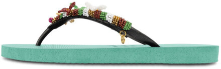 Las dalias gold mintgroen - maat 37-38 Veelkleurig