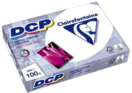 Laserpapier Clairefontaine DCP A4 100gr wit 500vel