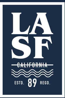 LASF Sweatshirt - Navy - L - Navy blauw
