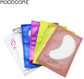 Lash Extension Supplies Under Eye Pads 10/50 Pairs Lint Free Gel Pad for Eyelash Extensions 100% Natural Hyfrogel Professional