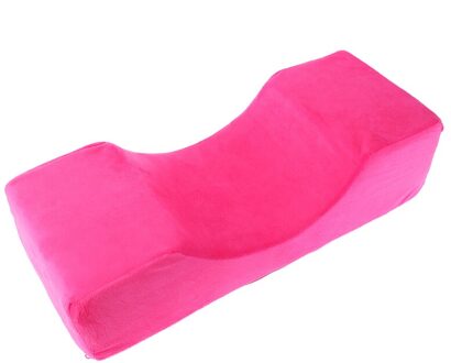 Lash Kussen Nek Ondersteuning Wimper Kussen Zacht Enten Wimpers Memory Foam Wimper Extension Kussen Make Salon Met Pocket Rood