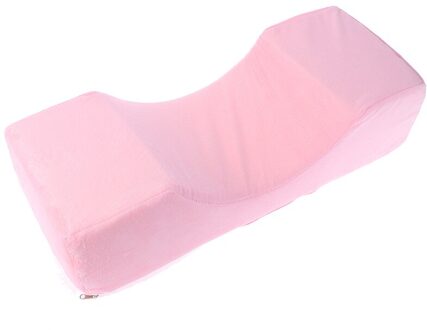 Lash Kussen Nek Ondersteuning Wimper Kussen Zacht Enten Wimpers Memory Foam Wimper Extension Kussen Make Salon Met Pocket Roze