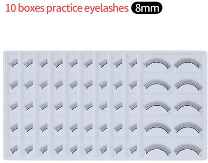 Lash Praktijk Hoofd Training Mannequin Platte Kop Praktijk Make Up Praktijk Wimper Wimpers Extensions 10 Boxes