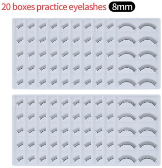 Lash Praktijk Hoofd Training Mannequin Platte Kop Praktijk Make Up Praktijk Wimper Wimpers Extensions 20 Boxes