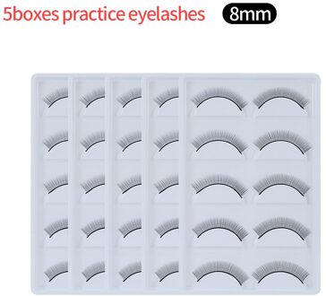 Lash Praktijk Hoofd Training Mannequin Platte Kop Praktijk Make Up Praktijk Wimper Wimpers Extensions 5 Boxes
