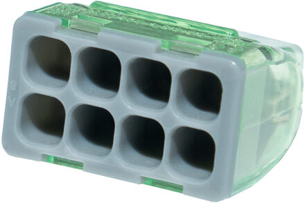 Lasklem - Vintex - 8 Polig - 0.2-2.5 mm2 - Grijs - 250 Stuks