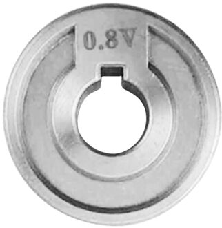 Lassen Feeder Roll V U Nurl Groove 0.6Mm 0.8Mm 1.0Mm Grootte 30X10X10Mm voor Staal Aluminium Flux Koord Draad Mig Draad Feeder