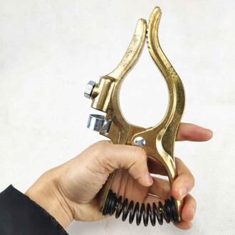 Lassen Ground Clamp 300A Aarde Houder Volledig Koperen Lichaam Heavy Duty Type G Voor Mig Mma Tig Lassen Machine Lassen klem