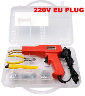 Lassen Machine Serie Multifunctionele Plastics Lasser Auto Gereedschap Nietmachines Machine Nietje Repareren Machine Lassen Tool rood EU plug