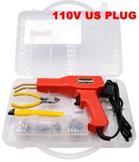 Lassen Machine Serie Multifunctionele Plastics Lasser Auto Gereedschap Nietmachines Machine Nietje Repareren Machine Lassen Tool rood US plug