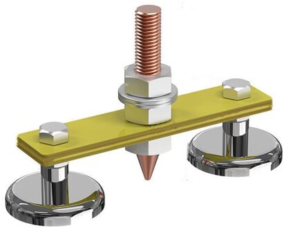 Lassen Magneet Sterke Head Tail Lassen Ground Clamp Connector Grote Zuigkracht Absorbeerbare Elektrische Magnetische Aarding Hoofd