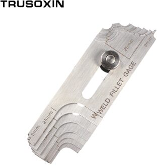 Lassen Rvs MG-11 Lassen Filet Gage Inspectie Test Ulnaire Lassen Gauge (Metric & Standaard)