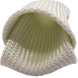 Lassen Vinger Mouw Tips voor Lassen Handschoenen Isolatie Hittebestendig Glasvezel Vinger Mouw wit