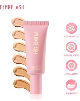 Lasting Matte Foundation - 6 Colors #5 TAN WALNUT