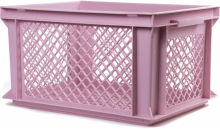 Lastpak Fietskrat Kunststof Roze - L40 X B30 X H22 cm