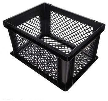 Lastpak Fietskrat Medium - Zwart